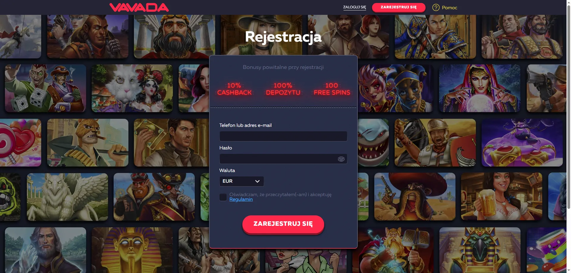 Rejestracja w Vavada Casino krok po kroku – szybkie zakładanie konta