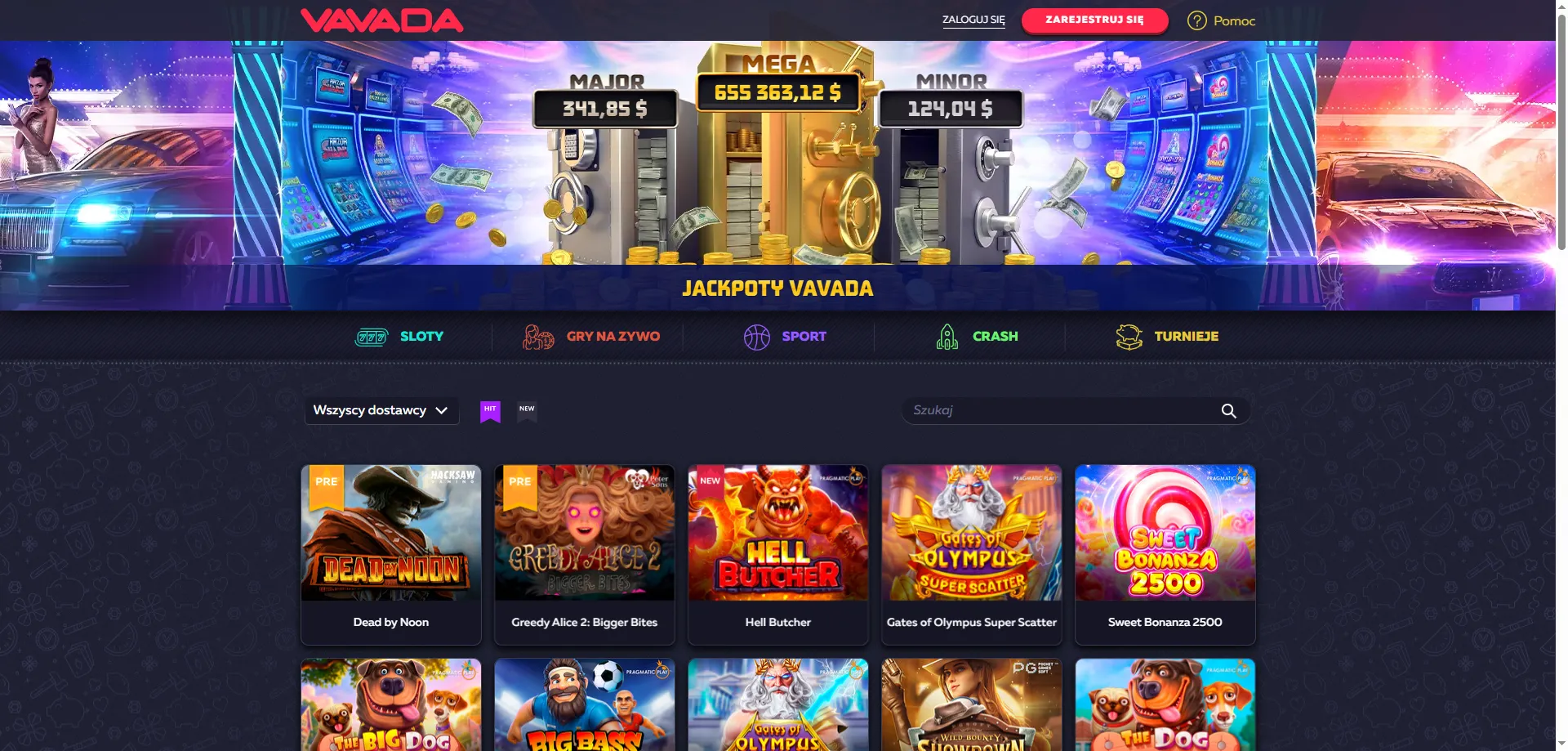 Vavada Casino strona główna – przegląd oferty dla graczy z Polski