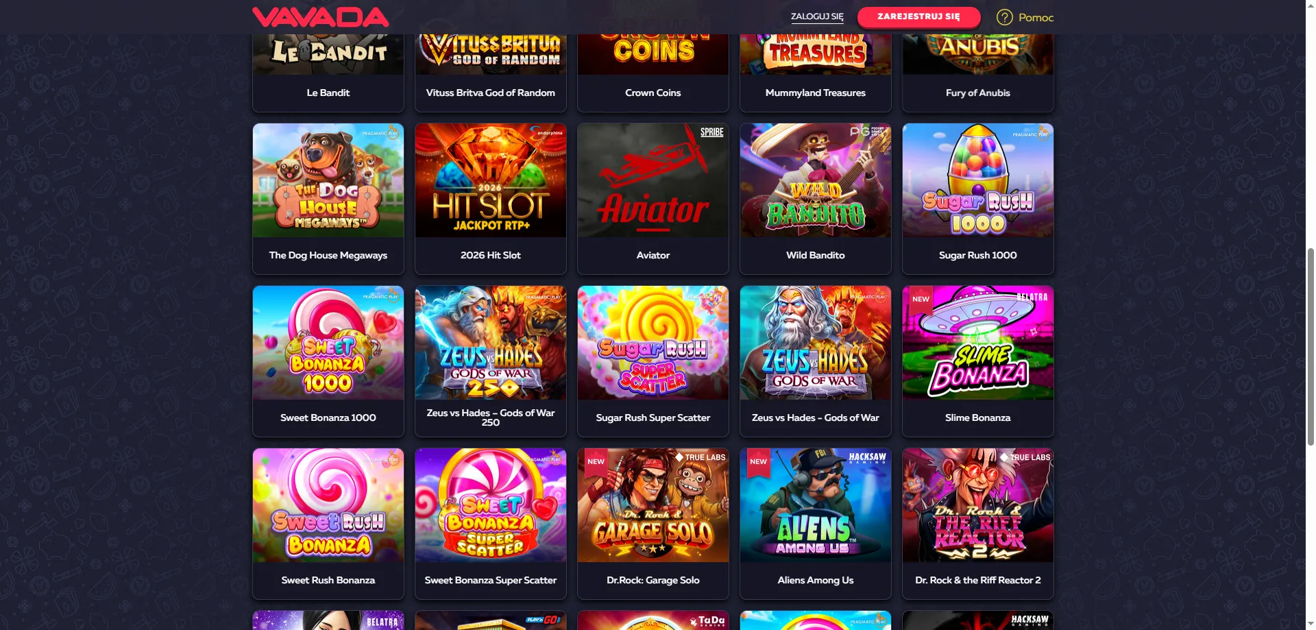 Najlepsze sloty online w Vavada Casino – Gates of Olympus i więcej